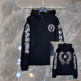 Hommes Designer Sweat à capuche Sweats à capuche Vestes à capuche Veste à manches longues Manteau de coton en vrac Hommes Femmes Noir Blanc Streetwear Full Zipper Vêtements Tops Survêtement