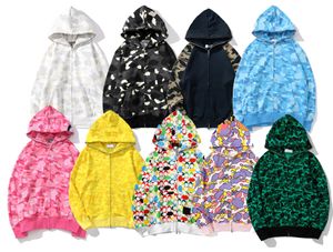 Mens designer hoodie mens femmes camouflage hoodies mode impression à capuche pull chaud mode cardigan hiver classique en peluche manteau pull veste sweat