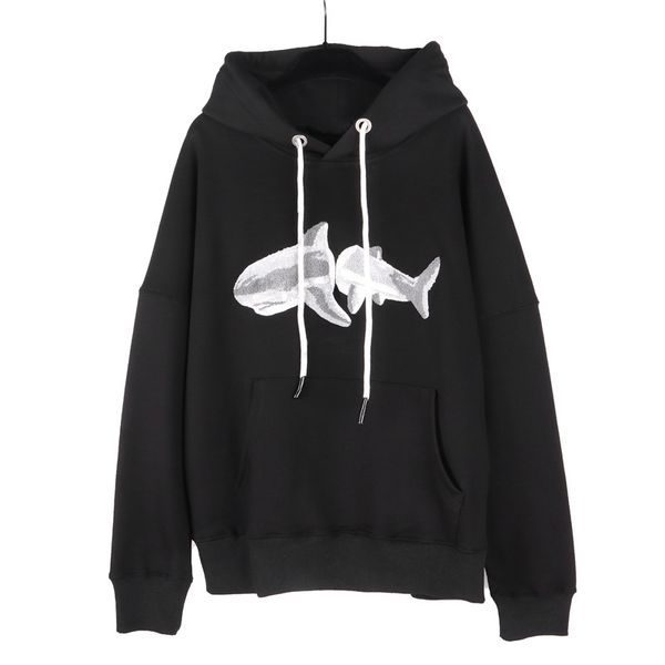 Mens designer hoodie pullover hoodies broderie de poisson chaud long sommeil sweats à capuche hommes Casual femmes Top vêtements taille S-XL