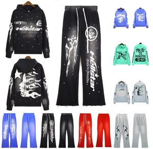 Sweats à capuche pour hommes Hellstar Sweat à capuche Mode Hommes Pantalons de haute qualité Vestes Femmes Streetwear Manches longues Style Hip Hop Vêtements Sweat à capuche unisexe y2k