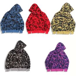 Sudadera con capucha de chaqueta de diseño masculina Big ABC CAMO THARK COMPLETO CONEDIDAS COMPLETAS PARA SUDADERA CARDIGO DE MANEZA LAGRA