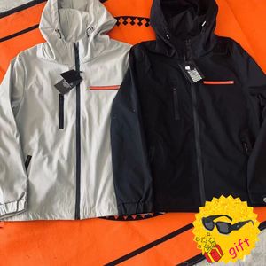 Chaqueta de diseñador para hombre de lujo al aire libre chaquetas de bombardero rompevientos chaqueta impermeable hombres marca de negocios prendas de vestir exteriores casual sutra abrigo moda cremallera sudadera con capucha ropa