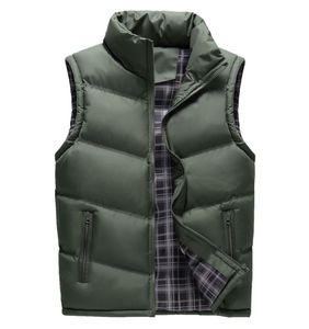 Mens designer jas vest jas rits luxe rits heren hoge kwaliteit Franse nieuwe ontwerper mannen winter down vest