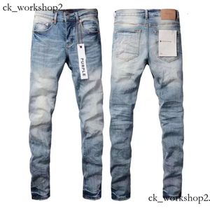 Herenontwerper Jean Pueple Jeans Europeaan Hombre Mens Pants broek broek van hoge kwaliteit bedrukte comfortabele alfabet bedrukte veelzijdige modieuze jeans 845
