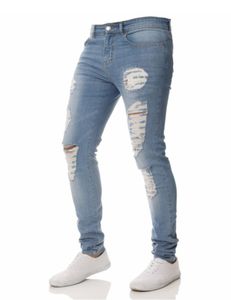 Heren designer jeans Distressed Ripped Biker Slim Fit motorfiets denim voor heren S Fashion Mans zwarte broek broek 20ss
