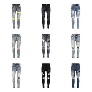 mens designer jeans jeans pour hommes mens jeans européenne jean hombre hommes pantalons pantalon biker broderie déchiré pour tendance coton mode jeans hommes pantalon cargo 30-40