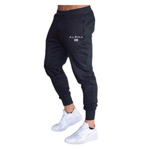 Designer masculin joggers gymnase pantalon pour hommes décontractés muscle coton mass fitness workout pantalon de survêtement skinny