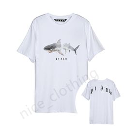 Hommes Designer PA T-shirt T-shirts de luxe Imprimer Palms Shark T-shirts Hommes Femmes Angle Manches courtes Été Casual Streetwear Tops Vêtements Vêtements 668