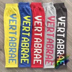 Heren Designer Broek Puff Print Vertabrae Letters Heatpants Men Women Best Kwaliteit Jogger Drawtring Casual Pants 231010