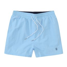 Herenontwerper Polo merk shorts heren sport zomer trend pure ademende korte badmode kleding met interne gaasstof
