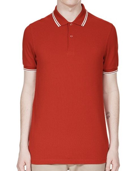 fred perry La mode des hommes polo t-shirt d'été broderie shirt manches courtes Hauts turn-down Col Polo Vêtements Homme Mode Casual Polo