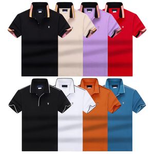 Polo de designer pour hommes Polo pour hommes T-shirts haut de gamme Polos mode coton col en V homme Tops Tees femme t-shirt de luxe vêtements décontractés asiatique