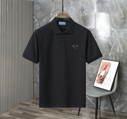 Heren designer poloshirt heren polo's t-shirt tees high-end polo mode katoen v-hals man tops tees vrouw t-shirts luxe casual paar kleding