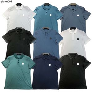 Heren Designer Polo's T-shirt Damesmode Borduurbadge Zakelijk Effen Poloshirts Calssic Borst Letter T Tees Complete Labels {category}