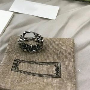 Mens Designer Ringen Engagement Voor Vrouwen Casual Hip Hop Liefde Ring Snake Patroon Mode Ringen 925 Sterling Ornamenten Luxe Sieraden 21ss