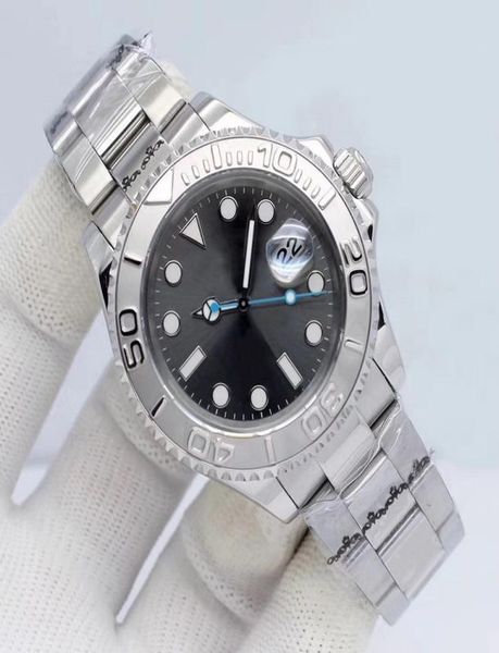Orologio da uomo Rolx di design orologi di lusso automatici 116622 Bracciale in acciaio inossidabile da 40 mm con data Orologi con lunetta in ceramica quadrante grigio zaffiro g7803800 X