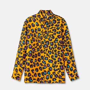 Daisy Leopard Shirt Hommes Designer Chemises Marque Vêtements Hommes Chemise À Manches Longues Hip Hop Style Qualité Coton Tops 104009