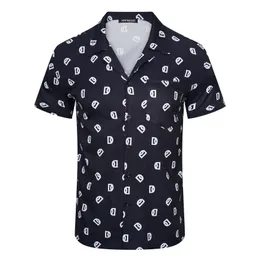 Camisas de diseñador para hombre Ropa de marca Hombres Pantalones cortos Camisa de vestir de manga Estilo hip hop Tops de algodón de alta calidad 104174