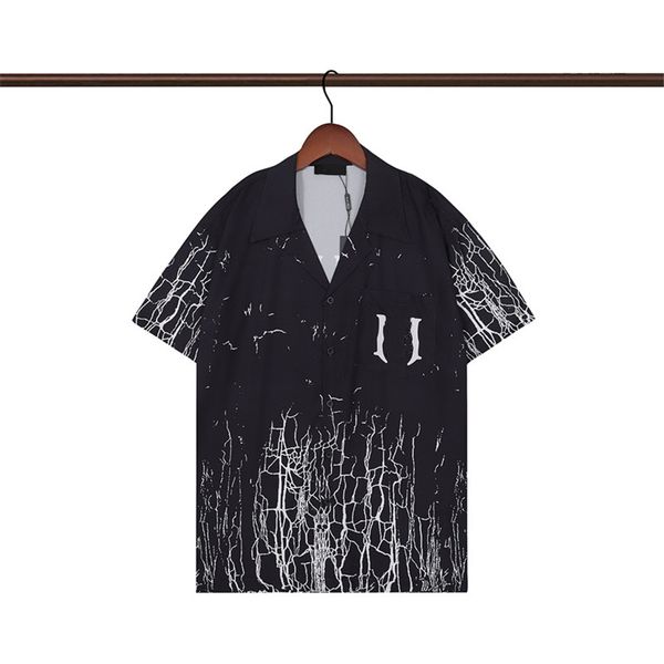 chemises de créateurs pour hommes casablanc chemises hawaïennes chemise imprimée motif camicia bouton unisexe ourlet m-3xl ss