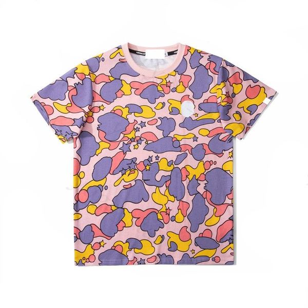camisas de diseñador para hombre Camisas polo tops para hombre diseño deportivo algodón tiburones camisetas ropa mujer calle camiseta ropa de moda camo camisa de manga corta hip hop xx