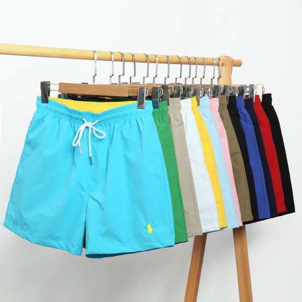 Shorts de créateurs pour hommes à grande taille Pantalon de plage à la mode décontracté Polo Polo Broide à natation brodé pour hommes pour hommes.