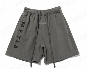 Shorts concepteurs pour hommes ESS Cotton High Street Casual Loose oversize Joggers 1977 Papte de survêtement essentiel