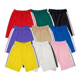 Shorts de créateurs pour hommes Shorts d'été pour hommes Biker Run pour le football Décontracté Lâche Longueur au genou Lettre Casual avec poche Streetwear Beach Stripe Brim Mens Short8