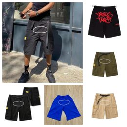 Heren Designer Shorts Heren Mens Cargo Shorts Summer bijgesneden broek Streetwears Clothing Man Basketball Korte Vrouw Pocket Heatpants