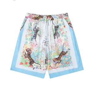 Pantalones cortos de diseñador para hombre Moda de verano Pantalones de playa Hombre Mujer Alta calidad Streetwear Pantalones azul rosa Tamaño M-XXXL