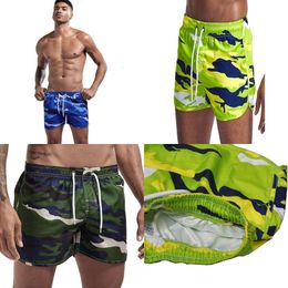 Shorts de créateurs masculins nageur court pantalon camo camouflage planche plage hommes courts de bain homme nage de nage pant
