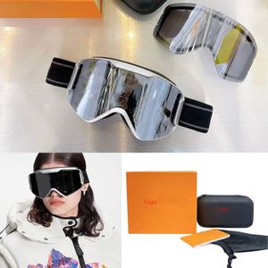 Mentiers de ski de créateurs pour hommes pour femmes lunettes de soleil pour hommes Luxury Grands lunettes de lunettes d'usine avec mode magnétique Cool UV339