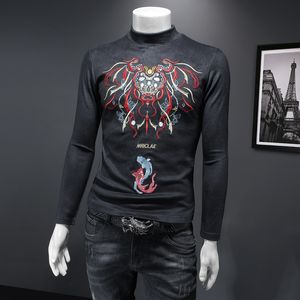 Heren T-shirts 2023 Nieuwe Hellstar T-shirt Klassieke Vlam Brief Print HELLSTAR Hoge Kwaliteit T-shirt Met Lange Mouwen Mannen Vrouwen T230921 4xl