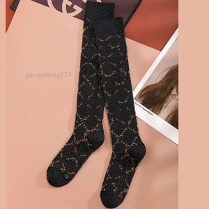 Chaussettes de créateur pour hommes calcitines de mode femme longue coton bass de coton chaussettes bling gaoqisheng123