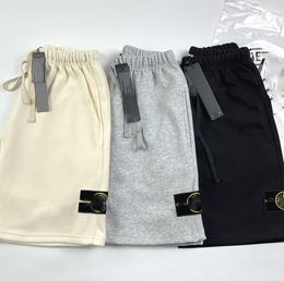 Hommes Designer Stones Island Vêtements Vêtements STR Unisexe Coton Sports Mode Street Style Marée Longueur Au Genou Shorts Taille Haute Qualité Mouvement Courant