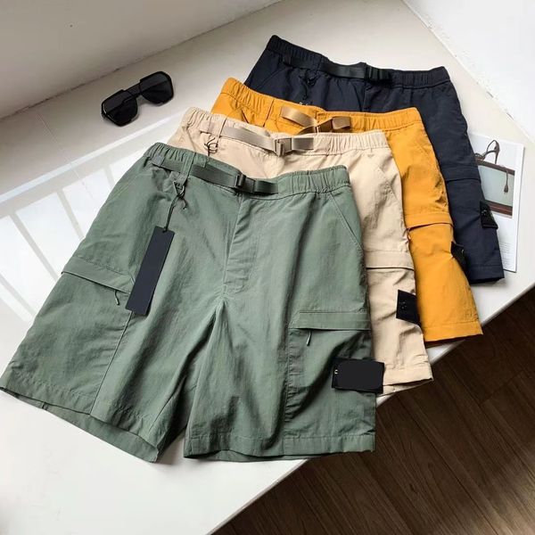 hommes designer pierres shorts unisexe femmes coton sport mode street style marée genou longueur shorts grandes poches travail pantalon cinq pièces pantalons de survêtement d'été pantalon cargo