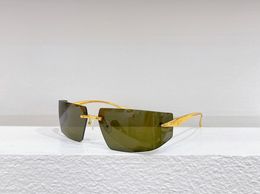 Gafas de sol de diseñador para hombre para mujer 71 mm Últimas gafas de sol de moda de gran tamaño Hombres Lunettes Lente de vidrio piloto UV400 con caja a juego aleatoria gafas para el sol de mujer