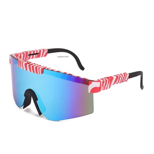 Gafas de sol de diseñador para hombre y mujer Gafas de sol polarizadas para deportes al aire libre, ciclismo, gafas de sol, gafas de película auténtica y gafas coloridas