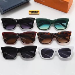 Gafas de sol de diseñador para hombre lunette gafas de sol de lujo para mujer gafas de hip-hop marca de tendencia gafas de sol clásicas al aire libre playa calle disparar gafas al por mayor