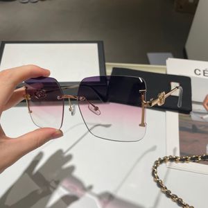 Gafas de sol de diseñador para hombre, gafas de sol de lujo para mujer, gafas de marco cuadrado de marca, gafas de moda Retro