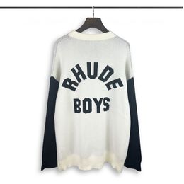 Pulls de créateurs pour hommes Retro Classic Fashion Cardigan Sweatshirts Sweater Men Sweater broderie Round Nou Jumpera1