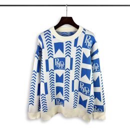 Herenontwerper Sweaters Retro Classic Fashion Cardigan Sweatshirts Men Sweater Letter Borduurwerk rond nek Comfortabel Jumpera51
