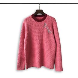 Pulls de créateurs pour hommes Retro Classic Fashion Cardigan Sweatshirts Sweater LETTER MEN LETTRE ROUNDE COUR CONFORTS JUMPERA9