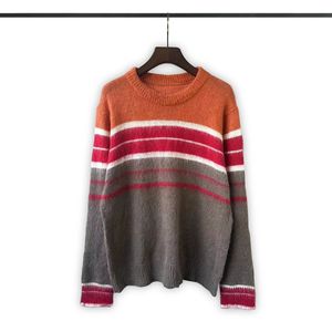 Herenontwerper Sweaters Retro Classic Fashion Cardigan Sweatshirts Men Sweater Letter Borduurwerk rond nek Comfortabel Jumperas33