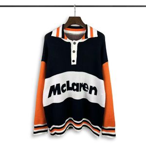 Pulls de créateurs pour hommes Retro Classic Fashion Cardigan Sweatshirts Sweater LETTRE MENE BRODERIE COU ROND JUMPERA45