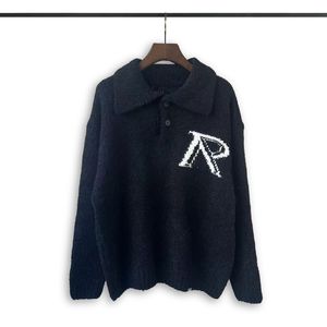 Pulls de créateurs pour hommes Retro Classic Fashion Cardigan Sweatshirts Sweater LETTRE MENE BRODERIE COU ROND JUMPERA CHARD