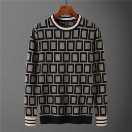 heren designer truien retro klassieke luxe sweatshirt heren briefborduurwerk ronde hals comfortabele hoogwaardige jumper mode vest voor herenM-3XL