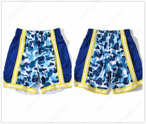 Pantalones cortos de baño de diseñador para hombre Luminoso Inaka Reflectante Camuflaje de gran tamaño Sudaderas Pantalones de playa Alta calidad Ing A7