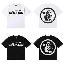 Hommes Designer T Hellstar Chemise Graphique Tee Hip Hop Summer Fashion Tees Femmes Designers Tops Coton T-shirts Polos À Manches Courtes Haute Qualité Hellstars Vêtements
