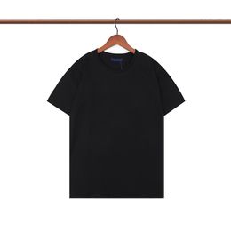 Heren Designer T-shirtontwerper Polo shirts T-shirt Things kleding Crew Neck Anti-shrink Ademende casual actieve 100% katoenen T-stukken luxemerkkleding