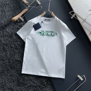 Camiseta de diseñador de hombres Camiseta gráfica Camiseta para mujer Camisas de moda Fashion Fashion Neck Algodón Negro Blanco Camiseta de manga corta Camas de playa CRD2404154